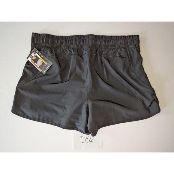 Avia Layered Shorts Sizes XXL Black NWT -0523D56 - Picture 2 of 2